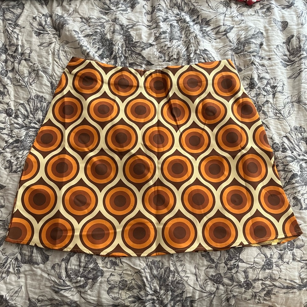 Cider - Retro 70s Slip Skirt